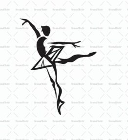 Anmutiger Balletttänzer